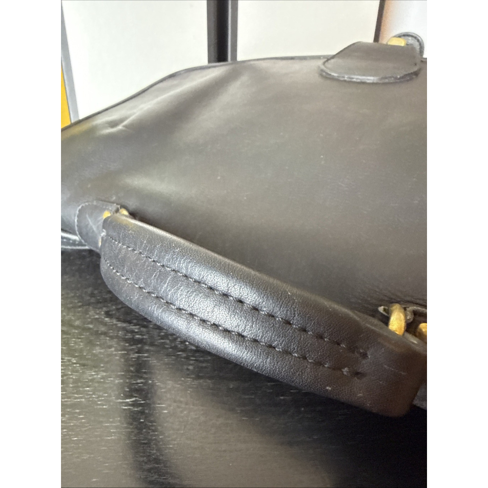 Coach Vintage Black Metropolitan Messenger Briefcase Laptop Bag H5C-5180 USA ‘95 - Picture 8 of 13
